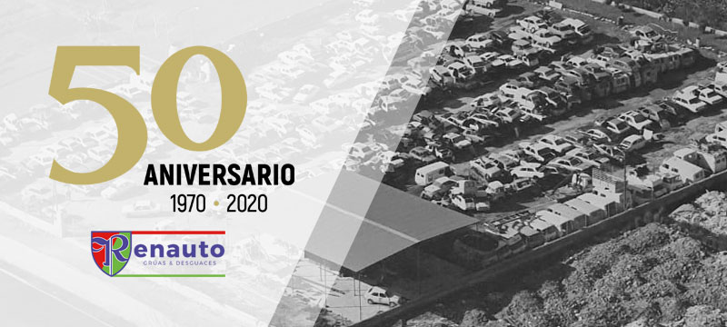 50 Aniversario de Renauto Grúas y Desguace