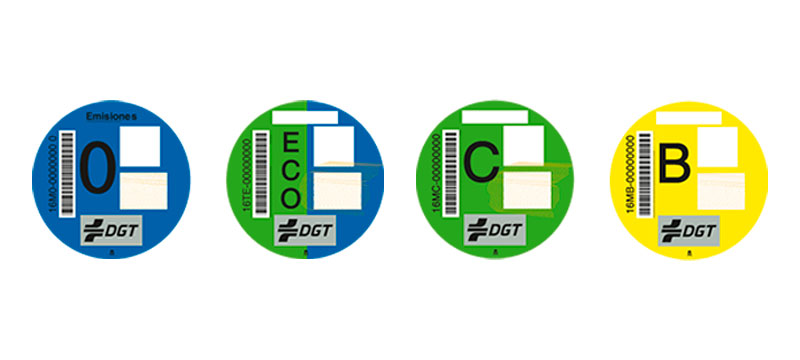 Nueva normativa de etiquetas de la DGT